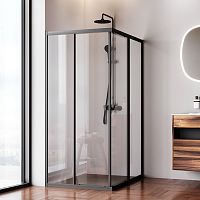 Душевое ограждение 120x90 см, без поддона AM.PM Sunny W87G-403-12090-BT