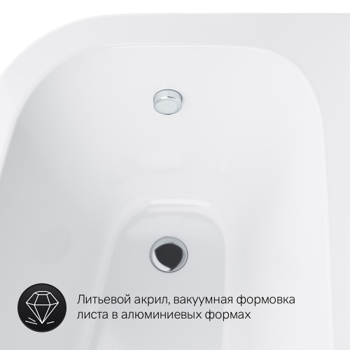 Акриловая ванна 160x100 AM.PM Spirit W72A-160R100W-A2 фото 8