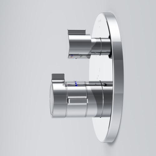 Смеситель с термостатом монтируемый в стену на 3 потребителя AM.PM X-Joy F85A95600 фото 7