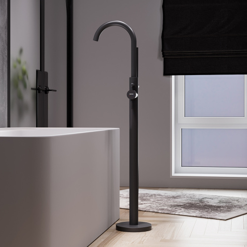 Смеситель для ванны и душа, отдельностоящий Damixa Scandinavian Pure 365000300 фото 6
