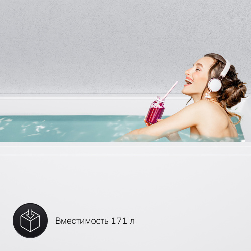 Акриловая ванна 170х70 см AM.PM Gem W90A-170-070W-A1 фото 4