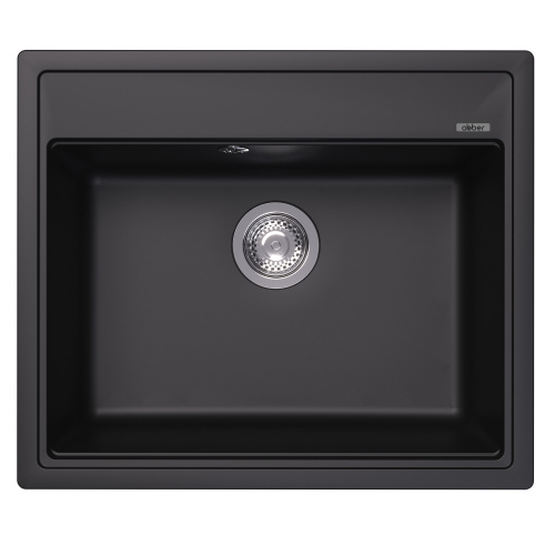 Кухонная мойка 60см ABBER Quarz AQ2902B черная