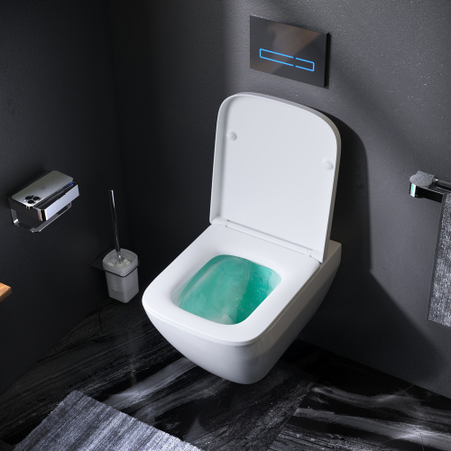 Унитаз подвесной FlashClean с сиденьем микролифт AM.PM Spirit V2.0 C701701SC фото 3