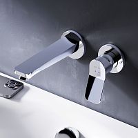 Смеситель для раковины, монтируемый в стену AM.PM X-Joy F85A72600