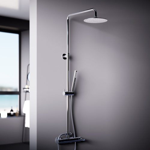 Душевая система с душевым смесителем Damixa Scandinavian Pure 936710000 фото 7