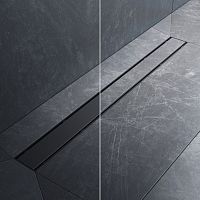 Трап для душа линейный, универсальный затвор Tile, 80 см AM.PM PrimeFlow W02SC-U11-080-04BM